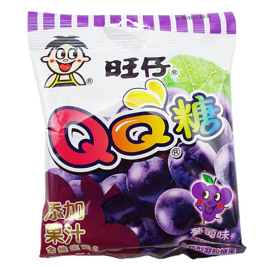 旺仔QQ糖葡萄味70g*10袋 商品图1