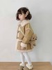 【中长款大气显高级感，加厚加绒保暖舒适】女童皮毛一体外套 秋冬新款韩版加厚加绒中长款大衣 中小童外套-QQ 商品缩略图2