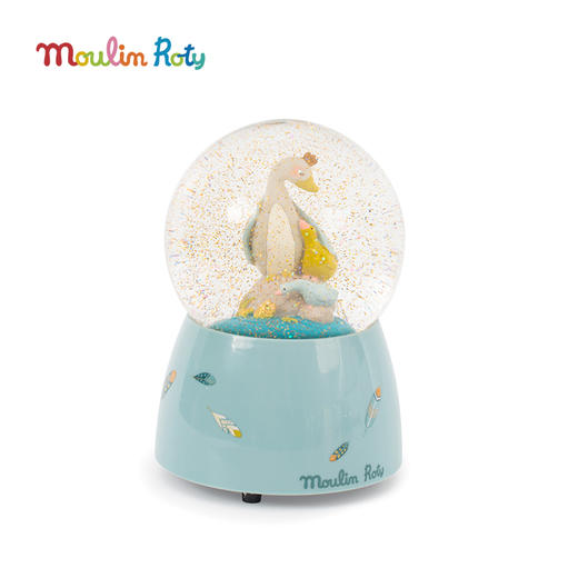 Moulin Roty 音乐水晶球 礼品礼盒 适合年龄3岁+ 三只邦尼兔系列 678176 商品图3
