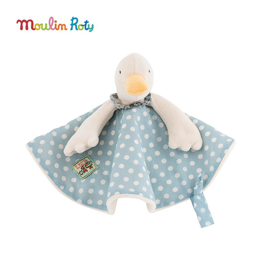 Moulin Roty 蓝兔婴儿安抚巾 礼品礼盒 适合年龄0岁+ 667016 商品图4