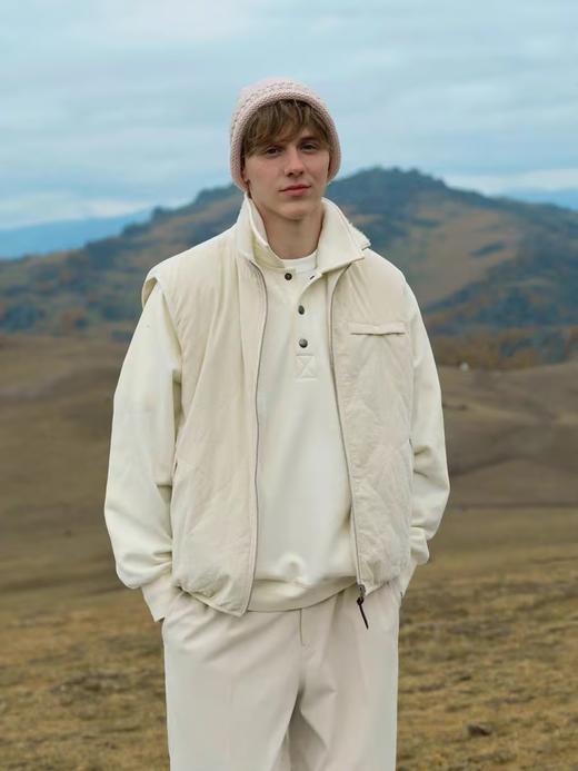 Evistub/E-4DWT911/长绒灯芯绒双面穿复古叠穿马甲棉服 商品图2