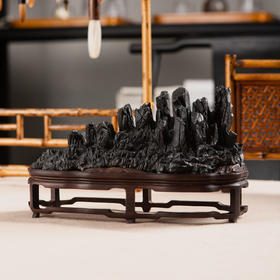 灵璧石石林楼兰案头山子