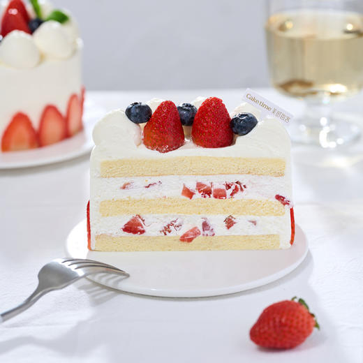 莓有烦恼·草莓轻乳酪蛋糕 | 美时每客 商品图5