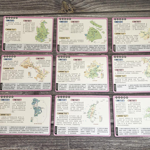 中国地理考点速记手卡 商品图4