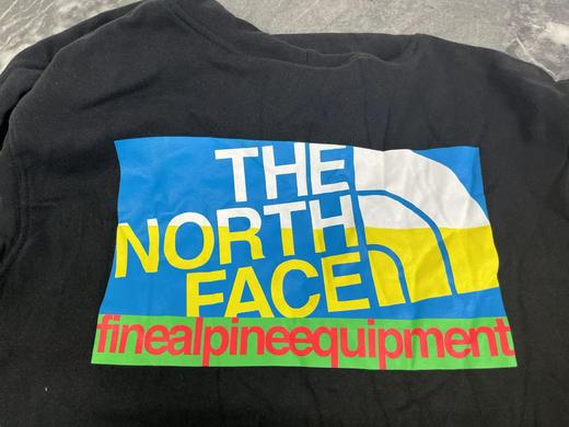 瑕疵THE NORTH FACE/北面  男士背后印花袋鼠兜连帽卫衣 商品图3