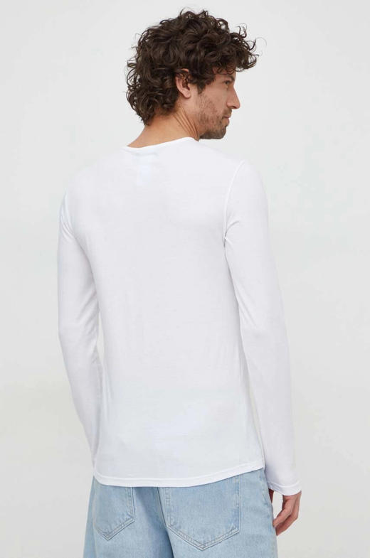 【盒破超惠秒】VERSACE 范思哲 美杜莎印花金色logo胸标 弹棉长袖T恤 2件装 12055 商品图10