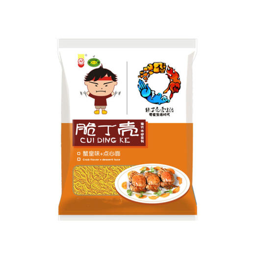 豫竹脆丁壳蟹皇味+点心面45g*50袋 商品图0