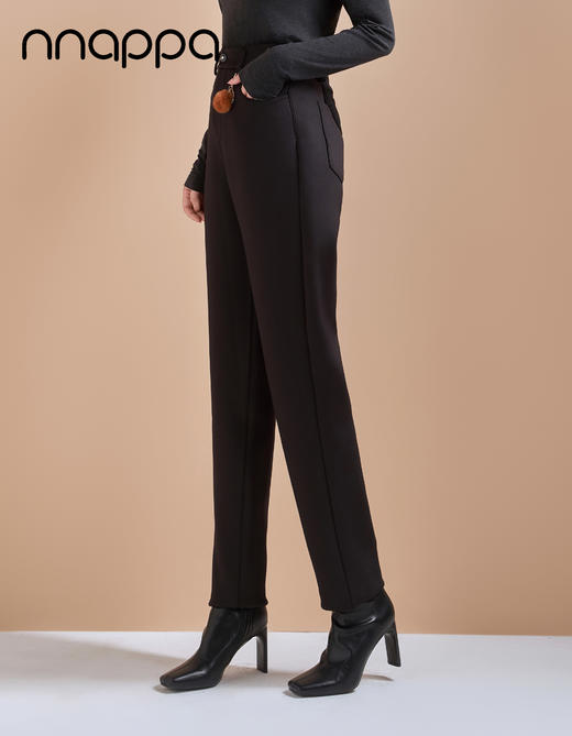 蚕丝轻暖修身老爹裤PA29337 商品图1