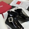 Roger Vivier 经典钻扣羊毛雪地靴 商品缩略图10