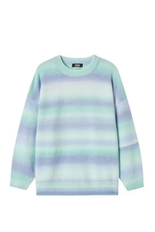 SEM/R森马 渐变蓝绿针织上衣 15341 商品图3