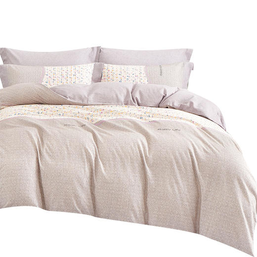 金丝莉 全棉磨毛套件 竹林小屋 商品图5