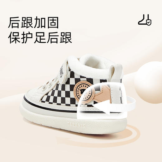 泰兰尼斯211冬季新款加绒男童鞋女宝宝鞋婴儿学步鞋女童机能鞋子 T01B2D2352 商品图3