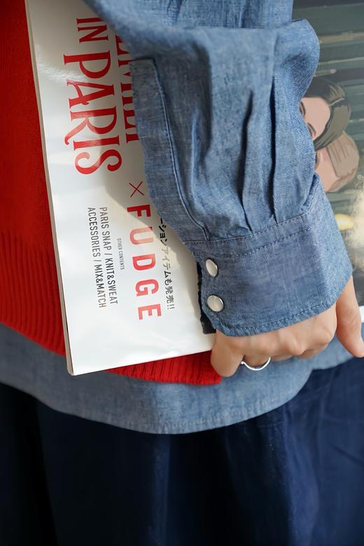 ORDINARY FITS 牛仔布长袖衬衫 商品图1
