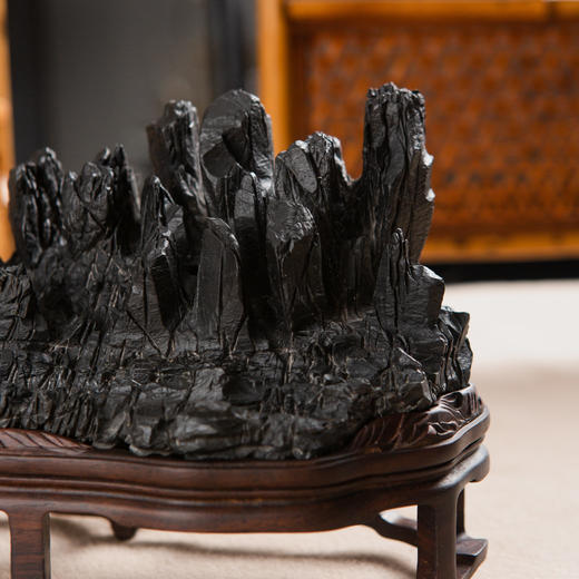 灵璧石石林楼兰案头山子 商品图7