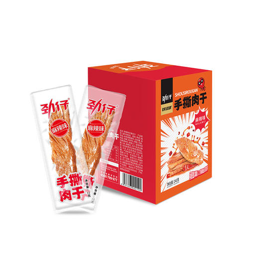 劲仔手撕肉干麻辣味12g*20袋 商品图2