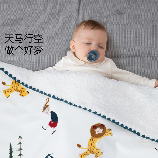 bebetour 爱丽丝梦游记保暖毯 商品图4
