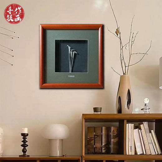【马蹄莲】纯银壁画装饰画挂画 商品图1