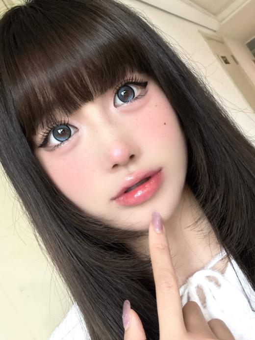 mirage color日抛 芭蕾圆舞曲 灰/月神洛丽塔 蓝 14.5mm 日抛无售后！！有同款半年抛可联系客服 商品图3