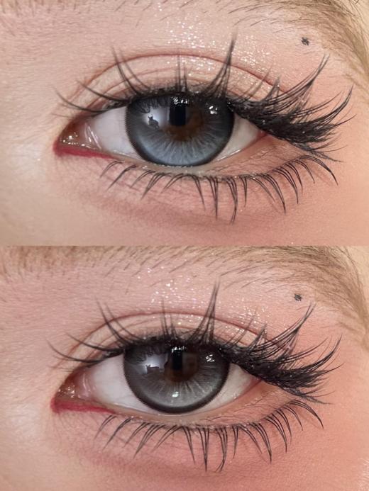 mirage color日抛 芭蕾圆舞曲 灰/月神洛丽塔 蓝 14.5mm 日抛无售后！！有同款半年抛可联系客服 商品图0