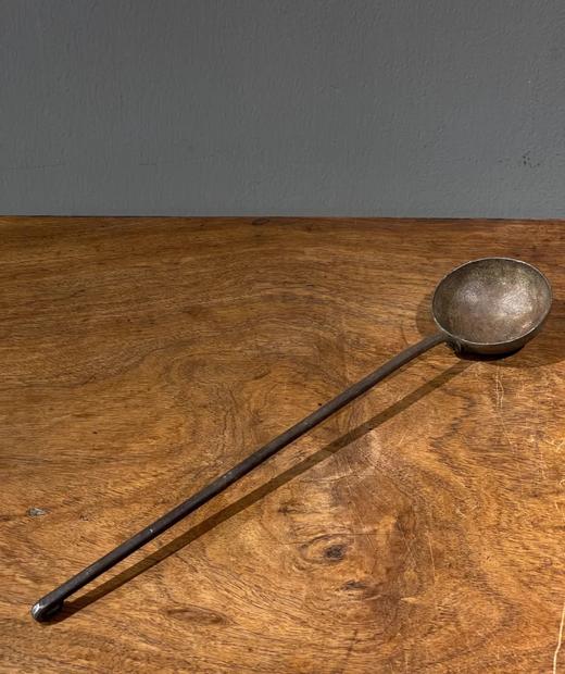 铁质手工锻造长柄圆勺，顺丰包邮 商品图0