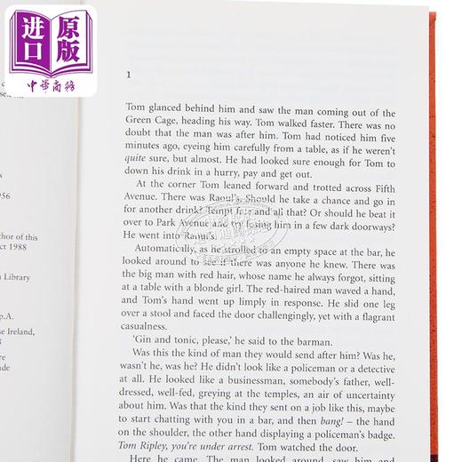 【中商原版】企鹅复古布脊经典系列 帕特里西亚 海史密 天才雷普利 网飞剧集 英文原版 The Talented Mr Ripley Patricia 商品图2