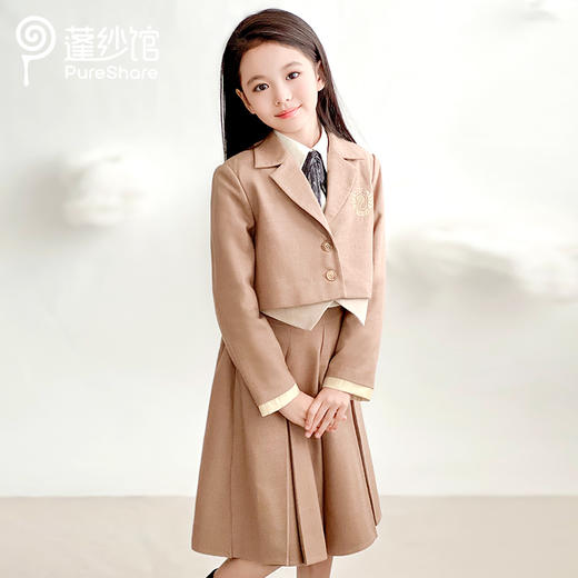 【非质量问题不退换】Pureshare 剑桥骑士套装新款学院风秋冬套装 商品图5