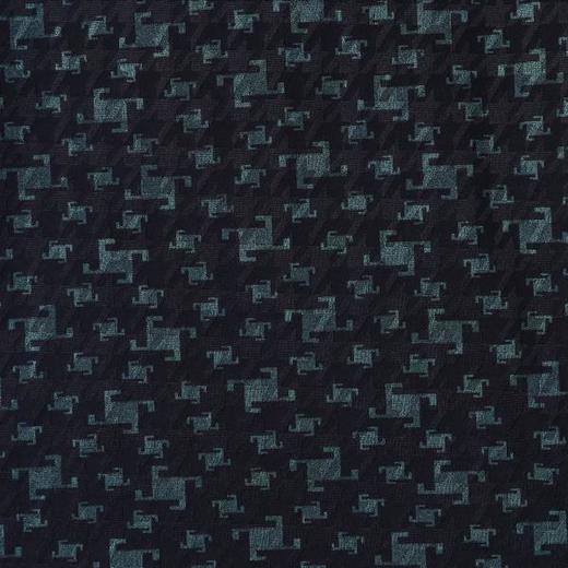 T1932秋冬新款男士满印碎花设计韩版时尚半高领宽松日常休闲长袖卫衣 商品图3