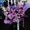 《星光璀璨》黑紫色千金风郁金香重瓣百合剑兰高级感紫色抱抱桶（需提前一天预定） 商品缩略图9