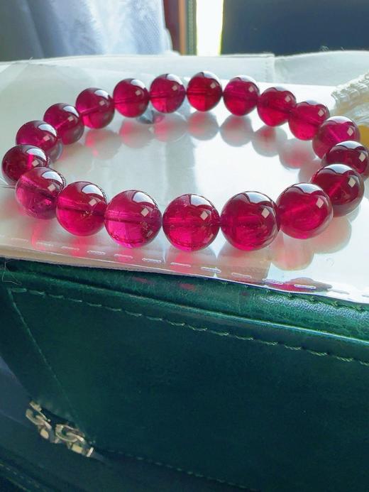10mm单圈全色红碧玺手串 商品图1