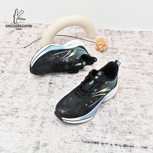 经典鲨2024年秋季新款男士韩版潮流时尚拼色跑步休闲鞋KF09-D33121 商品图2