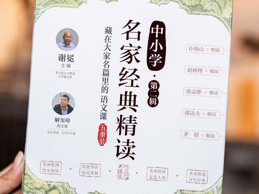 《中小学名家经典》2辑（全11册）| 百年名家经典、优中选优，语文新课标指定必读，专为孩子设计的百年名家文学课，近百幅传世名画穿插其中、精彩好读 商品图6