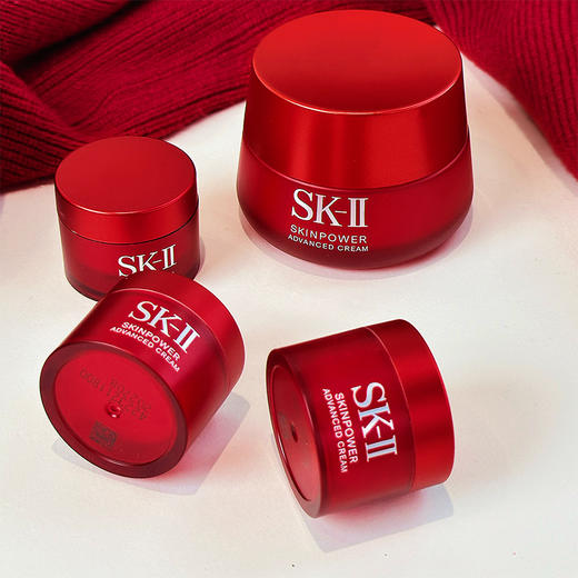 【双12嗨购节】【全球购*可顺丰包邮·套装更优惠】SK-I新版大红瓶面霜致臻赋能焕采精华霜礼盒「大红瓶面霜80g(滋润版)+大红瓶面霜(滋润版)15g*3」 ·现货速达 商品图6