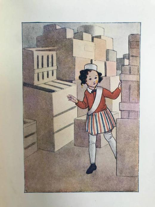 约20世纪中期 阿米莉安进城 皮尔斯数十幅彩色插图 精装32开 商品图6