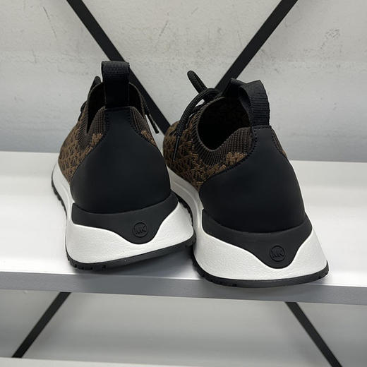 Michael Kors/MK 男士字母logo袜套式弹力针织系带圆头休闲运动鞋 商品图3