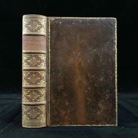 里维耶工坊特装本！1880年 麦考莱评论与历史随笔集 全真皮精装32开