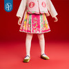 年衣童装女童冬季新款马面裙半身裙古装儿童汉服唐装中式公主裙子有财华短马面裙 商品缩略图1