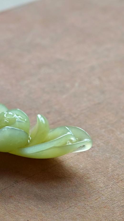 晴柔·和田黄口莲花吊坠【嘉石533】 商品图4