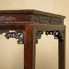清 红木束腰马蹄腿螭龙纹画桌 商品缩略图3