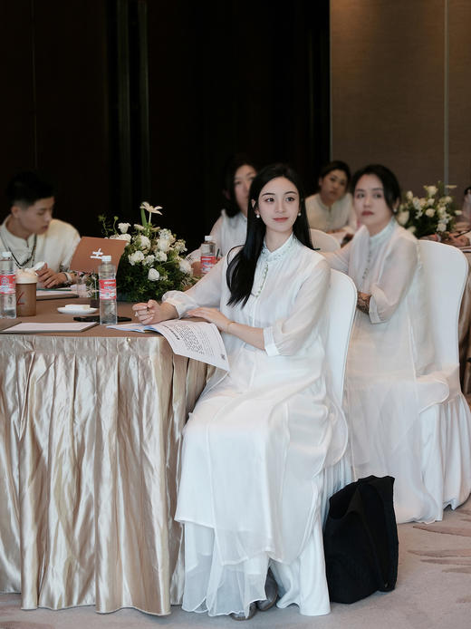 盛唐婧 |中式国风仙气禅服连衣裙 商品图1