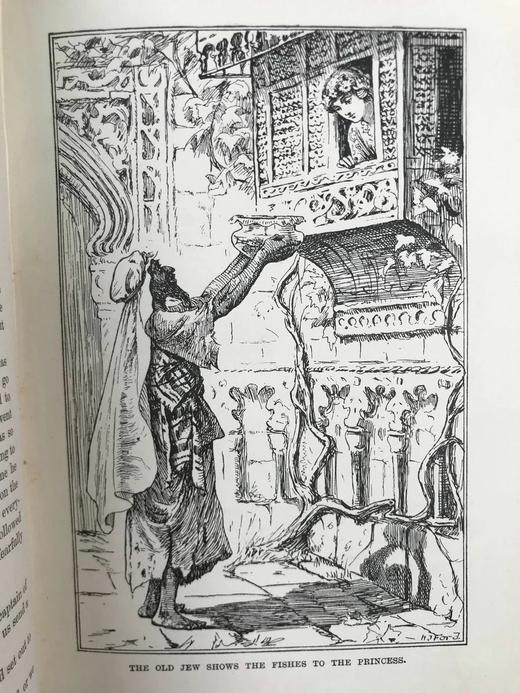 1895年 安德鲁·朗格《蓝色童话书》 数十幅精美插图 精装32开 商品图5