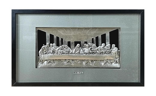 【最后晚餐】纯银壁画装饰画挂画 商品图0
