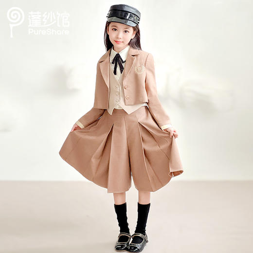 【非质量问题不退换】Pureshare 剑桥骑士套装新款学院风秋冬套装 商品图7