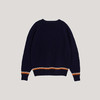 YMC SUEDEHEAD ZIG ZAG CREW KNIT 英国羊羔毛提花针织男装毛衣 商品缩略图4