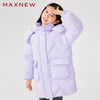【棉羽】童装连帽爱心绗线羽绒服1N4363704 商品缩略图3
