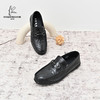 经典鲨2024年秋季新款百搭黑色男士一脚蹬柔软舒适平底豆豆鞋KW08-D33191 商品缩略图1