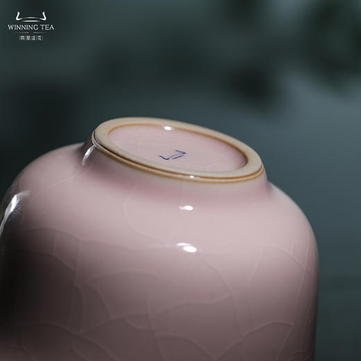 问鼎汝瓷粉汝三才盖碗（缺货） 商品图4