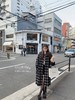 金蘑菇菇 黑白格经典大衣 复古感 商品缩略图2