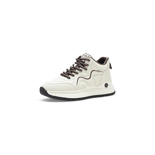 经典鲨2024年冬季款时尚加绒保暖平底系带舒适休闲鞋棉鞋女KW279-D58371 商品图4