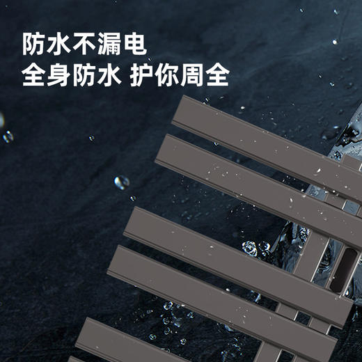 【新品】帝王洁具电热毛巾架低碳钢恒温加热烘干抑菌卫生间置物架MH45009 商品图3