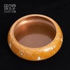 臻宝堂壶承大漆圆形干泡台纯手工金鱼养壶蓄水小茶盘高端茶具配件金波游鱼壶承 商品缩略图1